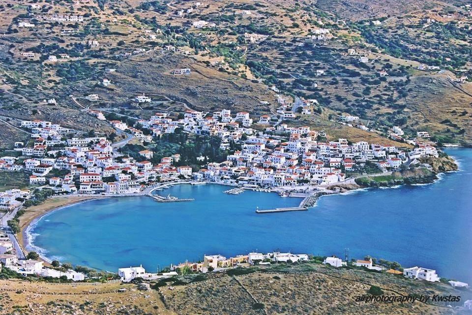 Villa Bonatsa Andros Home Mpatsi Buitenkant foto